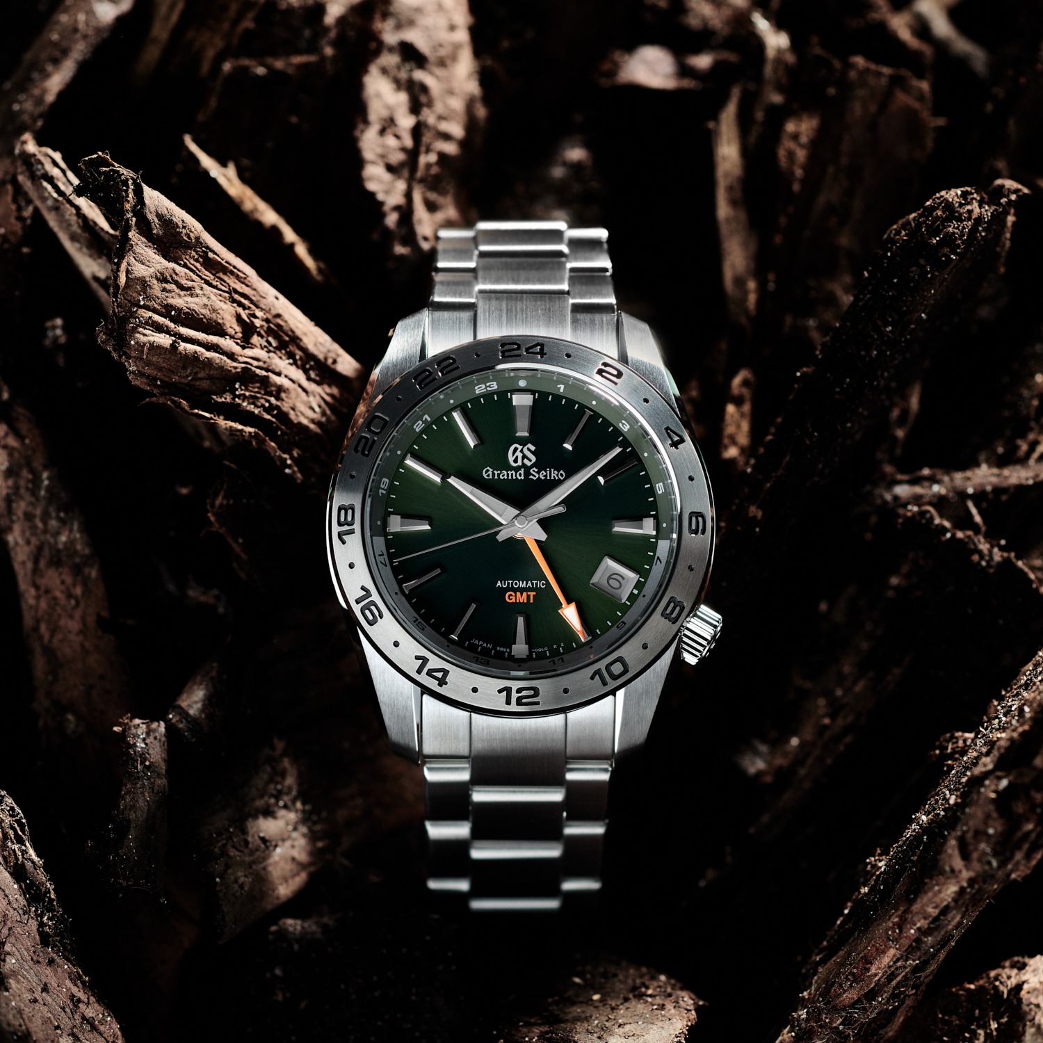 Green dial grand online seiko